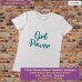 girl power T-shirt stampata