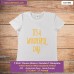 it's a wonderfull day T-shirt stampata