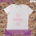 it's a wonderfull day T-shirt stampata