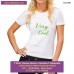 Girl night T-shirt printed